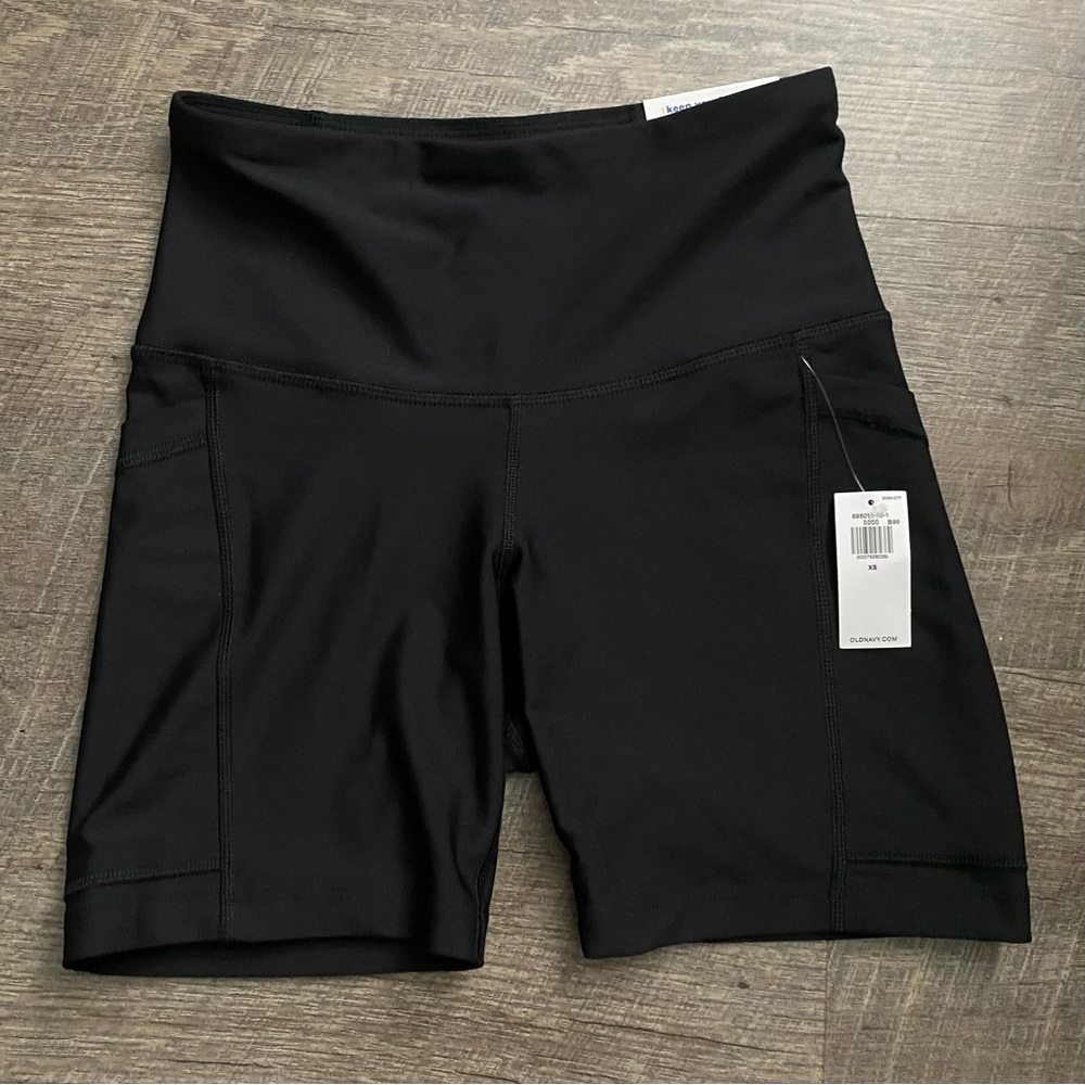 Black Active Bike Short (XS)
